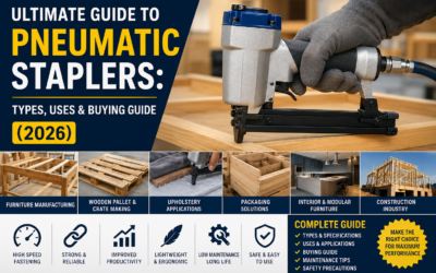 Best Pneumatic Staplers Guide: 10 Types, Uses & Buying Tips (2026)